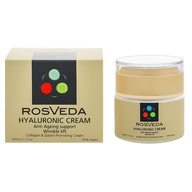 RosVeda Hyaluronic Cream 100% Φυτική Σύνθεση Κρέμα Αντιγήρανσης & Αναζοωγόνησης Για Το Πρόσωπο Με Υαλουρονικό 50ml RosVeda Hyaluronic Cream 100% Φυτική Σύνθεση Κρέμα Αντιγήρανσης & Αναζοωγόνησης Για Το Πρόσωπο Με Υαλουρονικό 50ml