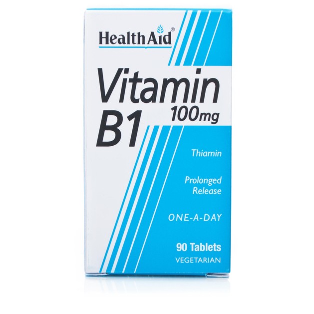Health Aid Vitamin B1 100mg 90tabs Health Aid Vitamin B1 100mg 90tabs