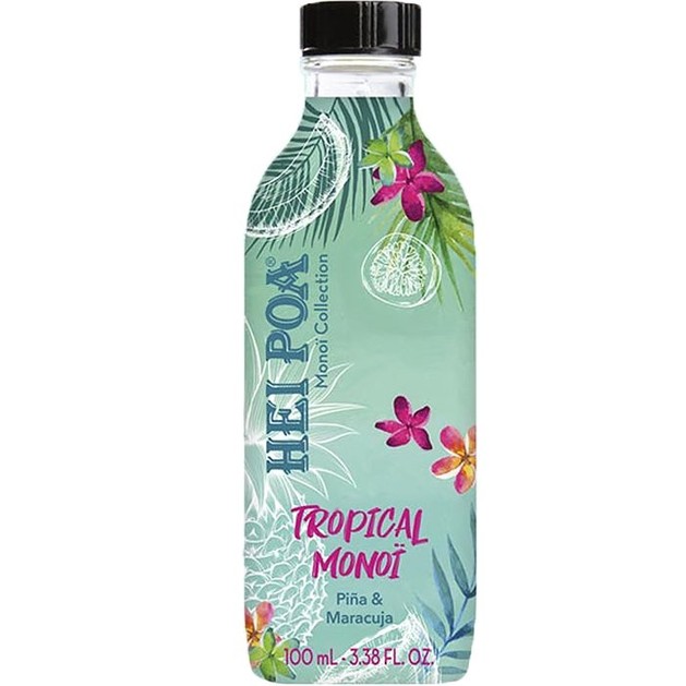 Hei Poa Pure Tahiti Monoi Oil Tropical, Τροπική Monoi, Ανανάς & Μαρακούγια 100ml Hei Poa Pure Tahiti Monoi Oil Tropical, Τροπική Monoi, Ανανάς & Μαρακούγια 100ml