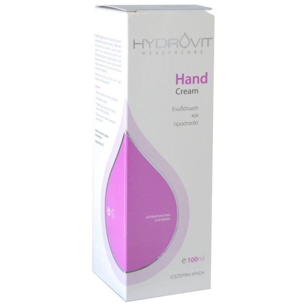 Hydrovit Hand Cream Κρέμα για Ενυδάτωση και Προστασία των Χεριών 100ml Hydrovit Hand Cream Κρέμα για Ενυδάτωση και Προστασία των Χεριών 100ml