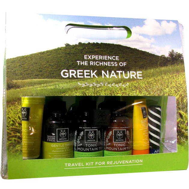 Apivita Travel Kit For Rejuvenation Τσαντάκι Ταξιδίου με Προϊόντα Ανανέωσης Apivita Travel Kit For Rejuvenation Τσαντάκι Ταξιδίου με Προϊόντα Ανανέωσης