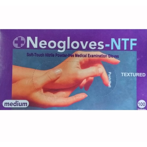 Neogloves Εξεταστικά Γάντια Νιτριλίου - Χωρίς Σκόνη Medium 100τμχ Neogloves Εξεταστικά Γάντια Νιτριλίου - Χωρίς Σκόνη Medium 100τμχ