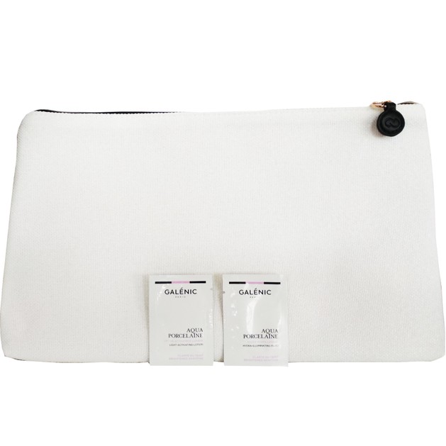 Δώρο Galenic Aqua Porcelaine Lotion Activatrice Lumiere 2ml & Fluide Hydra-Lumiere & Νεσεσέρ Δώρο Galenic Aqua Porcelaine Lotion Activatrice Lumiere 2ml & Fluide Hydra-Lumiere & Νεσεσέρ