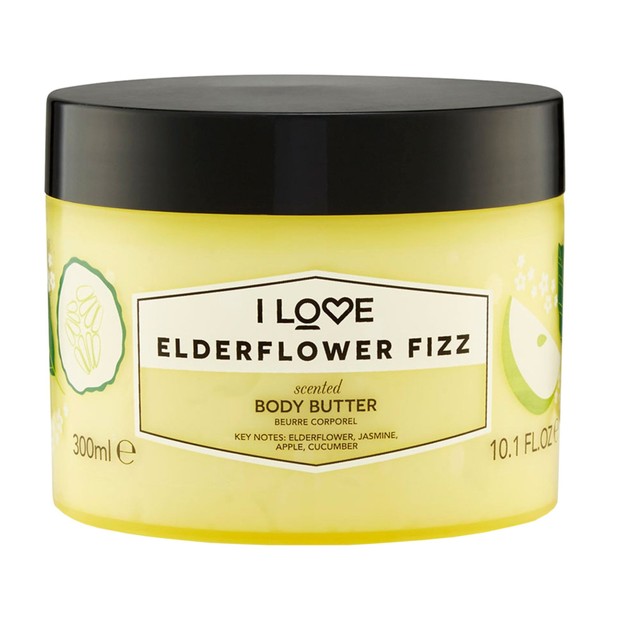 I love...Elderflower Fizz Scented Body Butter 300ml I love...Elderflower Fizz Scented Body Butter 300ml