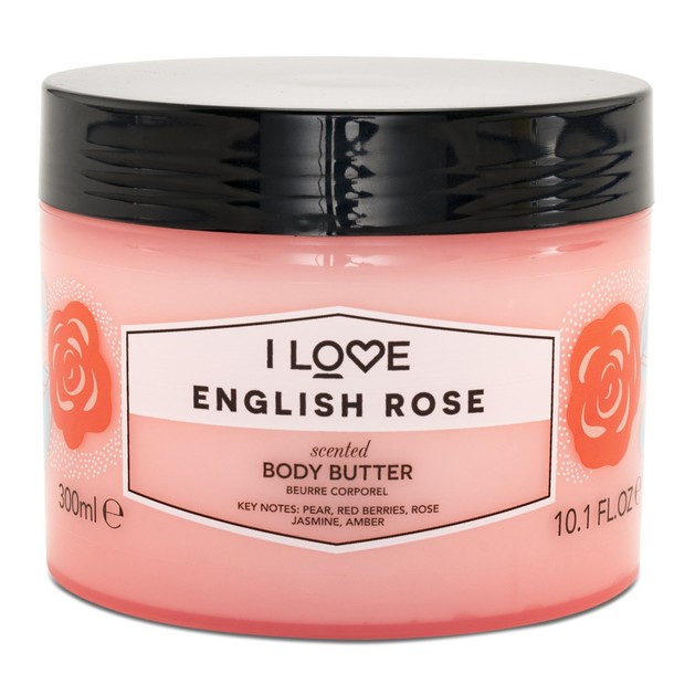 I love... English Rose Body Butter 300ml I love... English Rose Body Butter 300ml