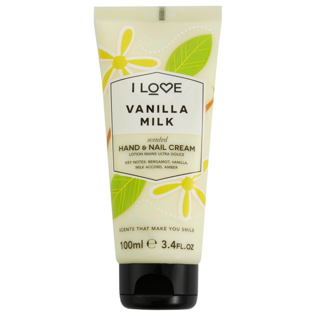 I Love... Vanilla Milk Scented Hand & Nail Cream 100ml I Love... Vanilla Milk Scented Hand & Nail Cream 100ml