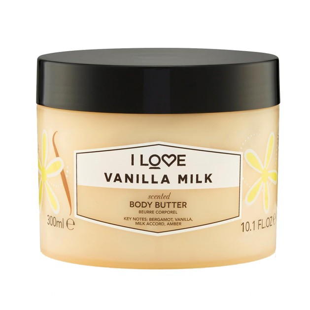 I love... Vanilla Milk Body Butter 300ml I love... Vanilla Milk Body Butter 300ml