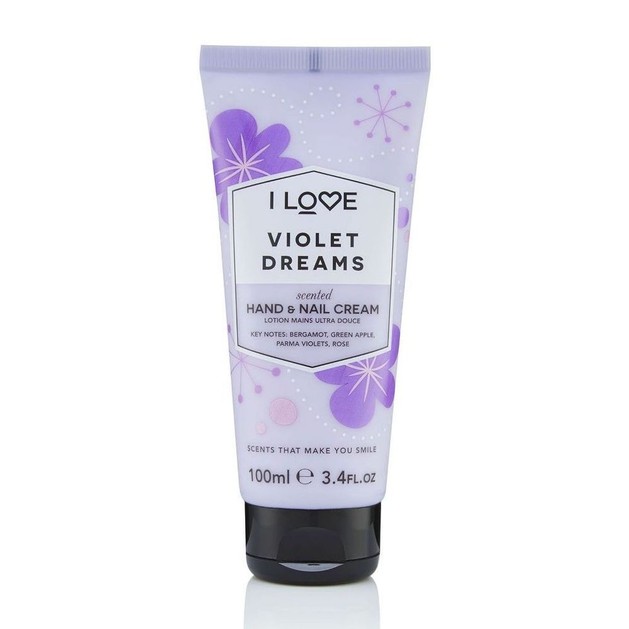 I Love... Violet Dreams Scented Hand & Nail Cream | Add Your Review 100ml I Love... Violet Dreams Scented Hand & Nail Cream | Add Your Review 100ml