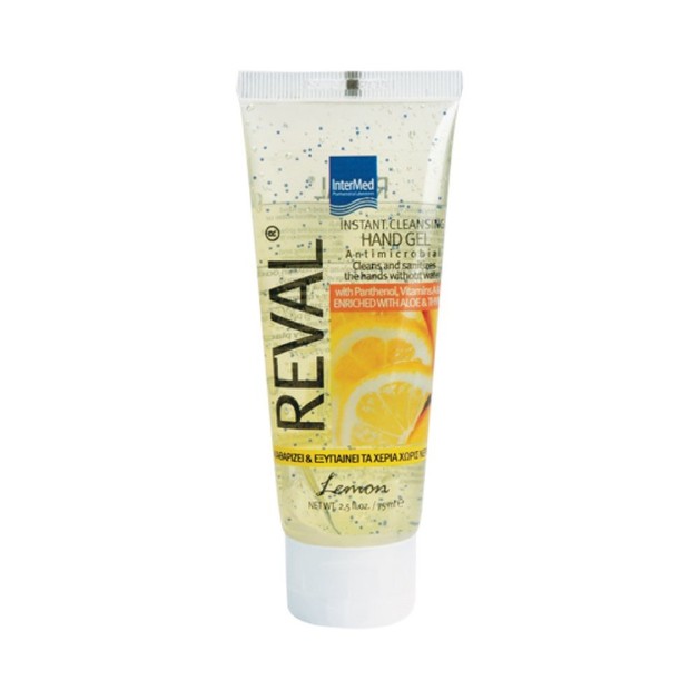 Intermed Reval Plus Lemon Antiseptic Hand Gel Αντιβακτηριδιακό Αντισηπτικό Χεριών 30ml Intermed Reval Plus Lemon Antiseptic Hand Gel Αντιβακτηριδιακό Αντισηπτικό Χεριών 30ml