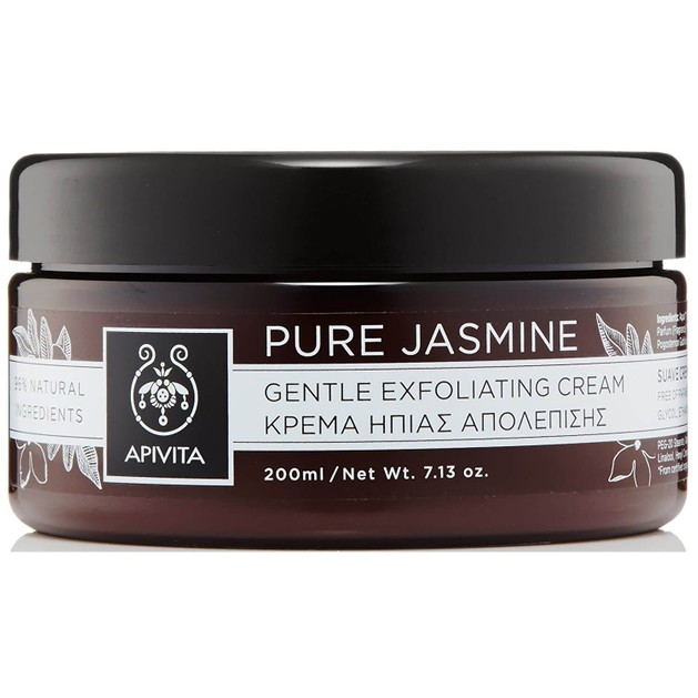 Apivita Pure Jasmine Gentle Exfoliating Cream 200ml Apivita Pure Jasmine Gentle Exfoliating Cream 200ml
