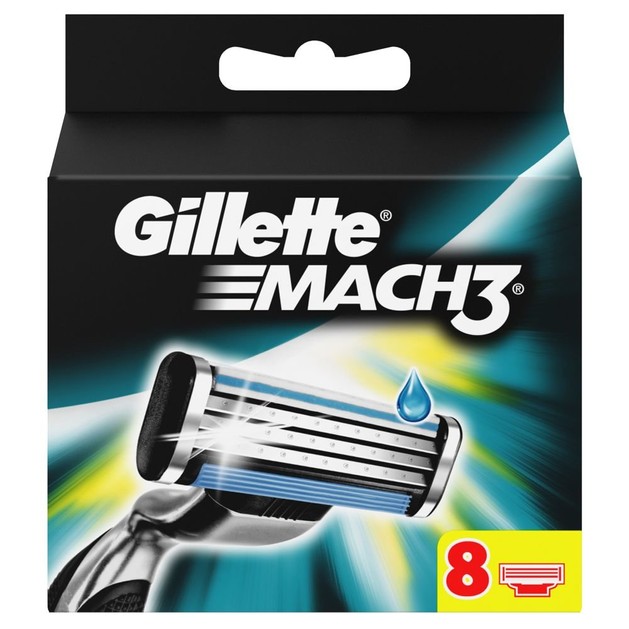 Gillette Mach3 Ανταλλακτικά 8τμχ Gillette Mach3 Ανταλλακτικά 8τμχ