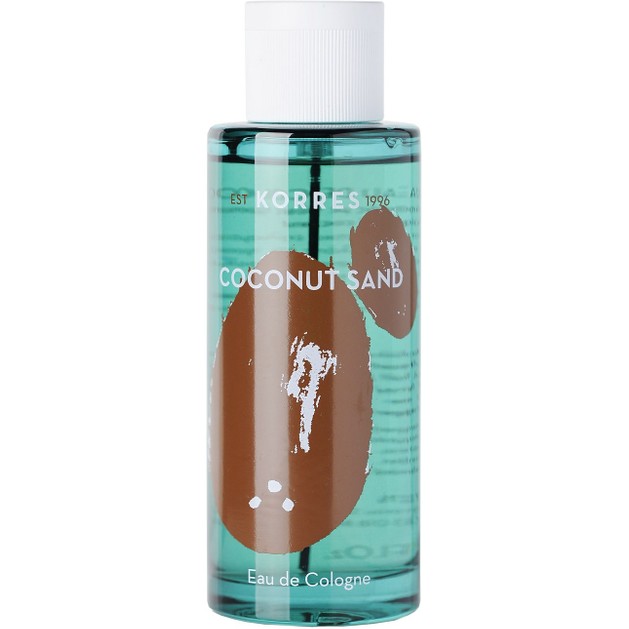 Korres Eau De Cologne Coconut Sand Αναζωογονητικό Άρωμα με Τονωτικό Εκχύλισμα Ginger & Αλόης 100ml Korres Eau De Cologne Coconut Sand Αναζωογονητικό Άρωμα με Τονωτικό Εκχύλισμα Ginger & Αλόης 100ml