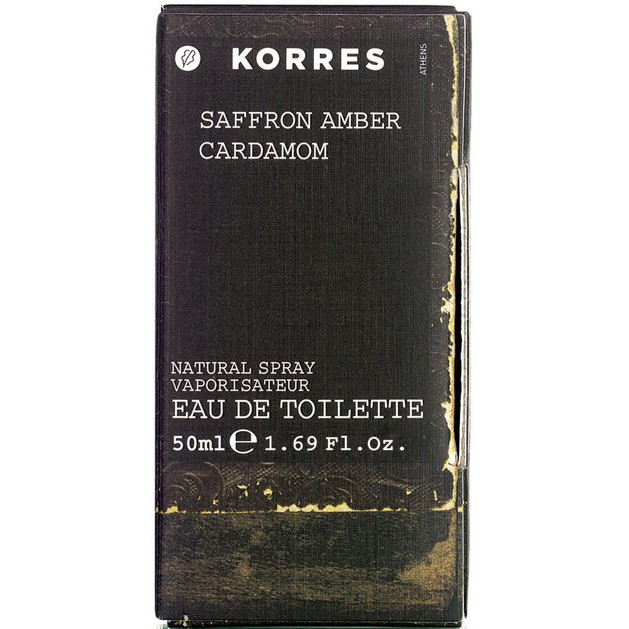 Korres Saffron/Amper/Cardamon Άρωμα Για Άνδρες Eau de Toilette 50ml Korres Saffron/Amper/Cardamon Άρωμα Για Άνδρες Eau de Toilette 50ml
