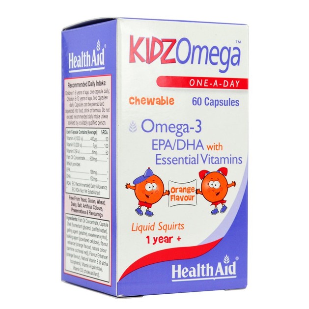 Health Aid KIDZ Omega Orange 60chew.caps Health Aid KIDZ Omega Orange 60chew.caps