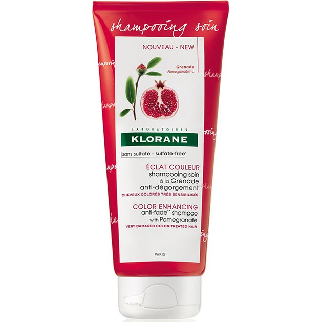 Klorane Shampooing Soin a la Grenade San Sulfate 200ml Klorane Shampooing Soin a la Grenade San Sulfate 200ml