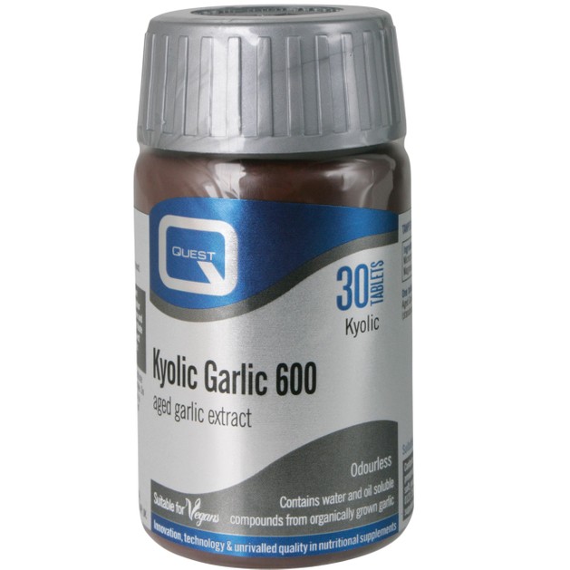 Quest Kyolic Garlic 600mg Αοσμο Σκορδο Ενίσχυση Στο Ανοσοποιητικό 30tabs Quest Kyolic Garlic 600mg Αοσμο Σκορδο Ενίσχυση Στο Ανοσοποιητικό 30tabs