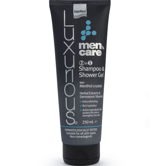 Luxurious Men’s Care 2 in 1 Shampoo & Shower Gel 250ml Luxurious Men’s Care 2 in 1 Shampoo & Shower Gel 250ml