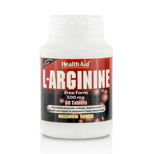 Health Aid L-Arginine 500mg 60tabs Health Aid L-Arginine 500mg 60tabs