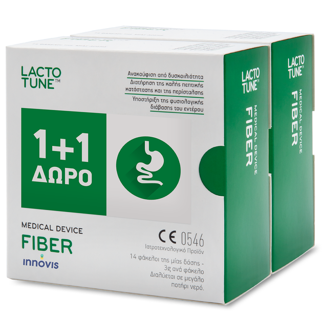 Lactotune Promo Fiber Συμπλήρωμα Διατροφής Προβιοτικών-Πρεβιοτικών Κατά της Δυσκοιλιότητας Δώρο 1+1 2x14 φακελίσκοι Lactotune Promo Fiber Συμπλήρωμα Διατροφής Προβιοτικών-Πρεβιοτικών Κατά της Δυσκοιλιότητας Δώρο 1+1 2x14 φακελίσκοι
