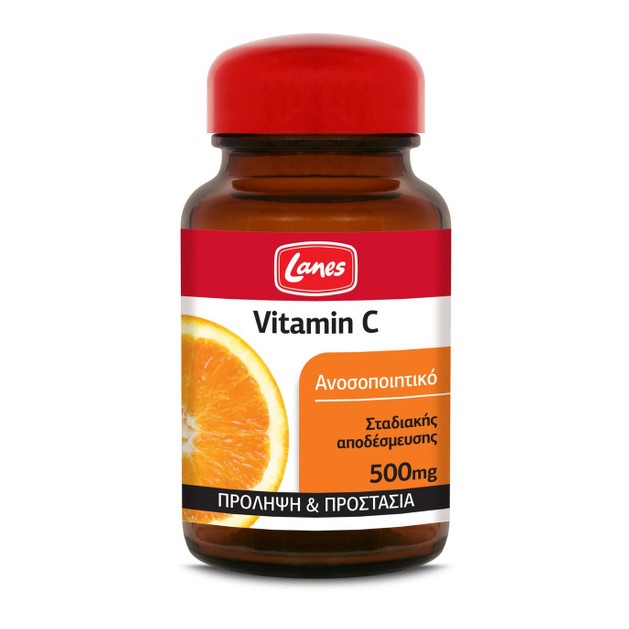 Lanes Vitamin C 500mg 30Tabs Lanes Vitamin C 500mg 30Tabs
