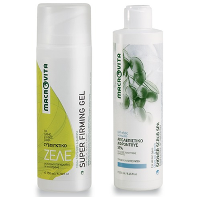 Macrovita Πακέτο Προσφοράς Super Firming Gel 150ml & Δώρο Shower Scrub Spa 250ml Macrovita Πακέτο Προσφοράς Super Firming Gel 150ml & Δώρο Shower Scrub Spa 250ml