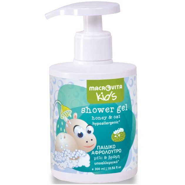 Macrovita Kids Shower Gel with Honey & Oat 300ml Macrovita Kids Shower Gel with Honey & Oat 300ml