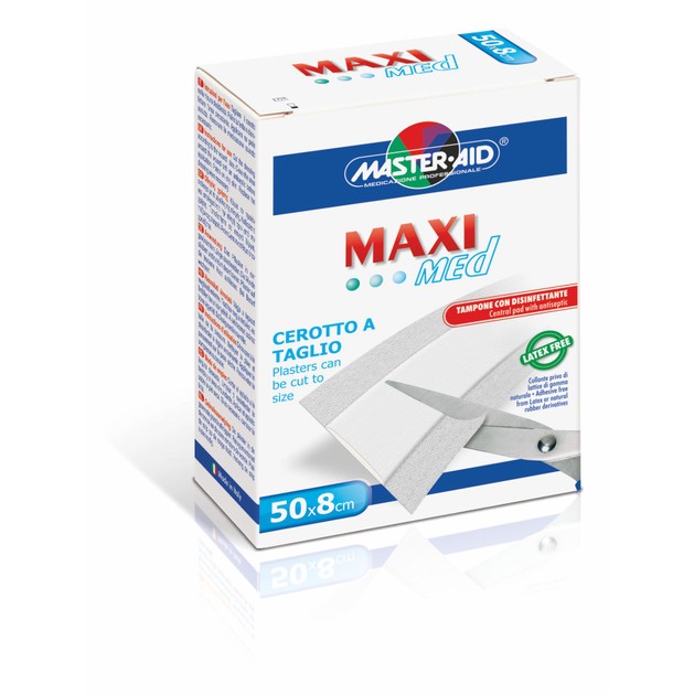 Master Aid Maxi Med Ρολά Συνεχούς Γάζας Master Aid Maxi Med Ρολά Συνεχούς Γάζας