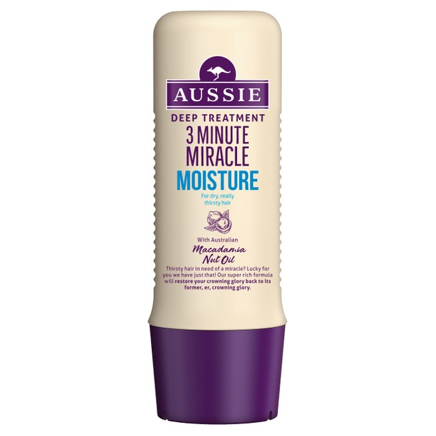 Aussie 3 Minute Miracle Moisture Deep Treatment Εντατική Μάσκα 3 Λεπτών Για Ξηρά ή Ταλαιπωρημένα Μαλλιά 250ml Aussie 3 Minute Miracle Moisture Deep Treatment Εντατική Μάσκα 3 Λεπτών Για Ξηρά ή Ταλαιπωρημένα Μαλλιά 250ml