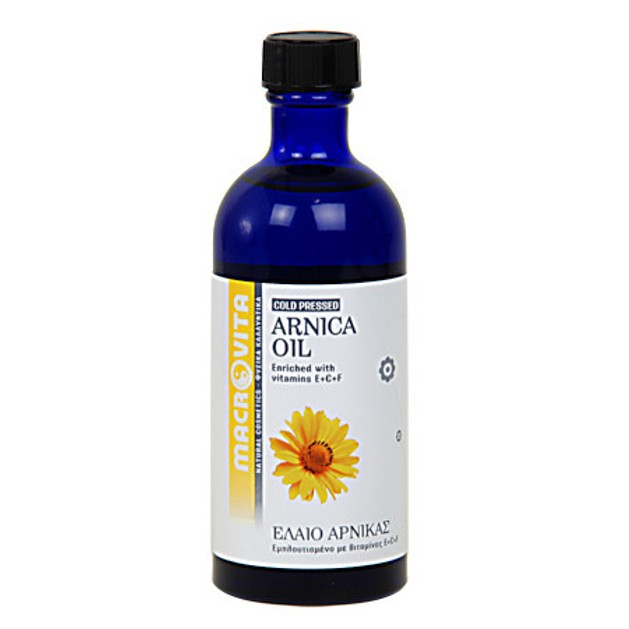 Macrovita Arnica Oil with Vitamins E + C + F 100ml Macrovita Arnica Oil with Vitamins E + C + F 100ml