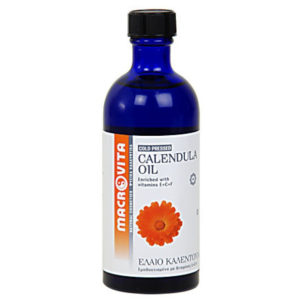 Macrovita Calendula Oil with Vitamins E + C + F 100ml Macrovita Calendula Oil with Vitamins E + C + F 100ml