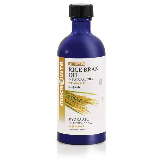 Macrovita Rice Bran Oil with Vitamins E + C + F 100ml Macrovita Rice Bran Oil with Vitamins E + C + F 100ml