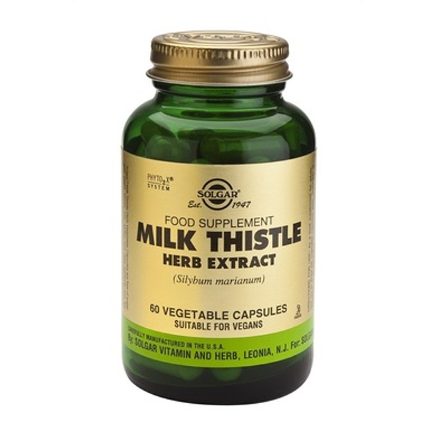 Solgar Sfp Milk Thistle Herb Extract 60 veg.caps Solgar Sfp Milk Thistle Herb Extract 60 veg.caps