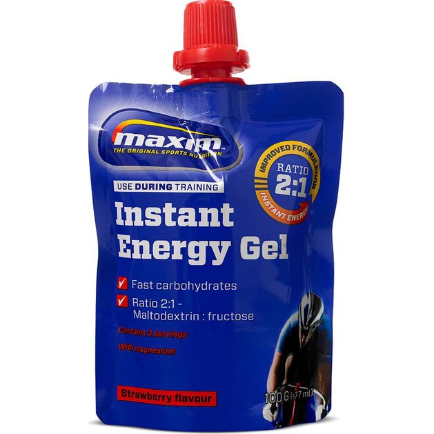 Maxim Energy Gel Με Υψηλή Περιεκτικότητα σε Υδατάνθρακες 100g Maxim Energy Gel Με Υψηλή Περιεκτικότητα σε Υδατάνθρακες 100g
