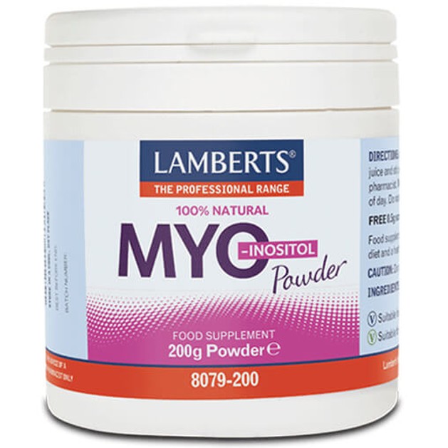 Lamberts Myo-Inositol Powder 200g Lamberts Myo-Inositol Powder 200g