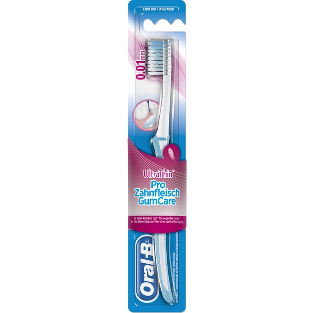 Oral-B UltraThin Pro GumCare 0.01mm Extra Soft Toothpaste 1τεμάχιο Oral-B UltraThin Pro GumCare 0.01mm Extra Soft Toothpaste 1τεμάχιο