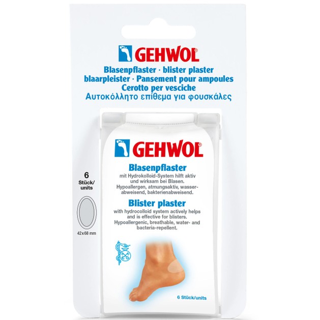 Blister Plaster 6 Τεμάχια - Gehwol Blister Plaster 6 Τεμάχια - Gehwol