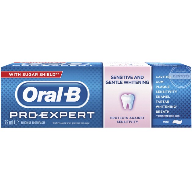Oral-B Pro Expert Sensitive & Whitening Toothpaste 75ml Oral-B Pro Expert Sensitive & Whitening Toothpaste 75ml