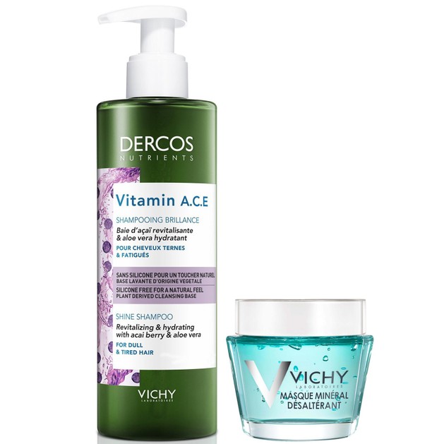 Δώρο Vichy Dercos Nutrients Vitamin A.C.E Shampooing Brillance 100ml & Masque Mineral Desalterant 15ml Δώρο Vichy Dercos Nutrients Vitamin A.C.E Shampooing Brillance 100ml & Masque Mineral Desalterant 15ml