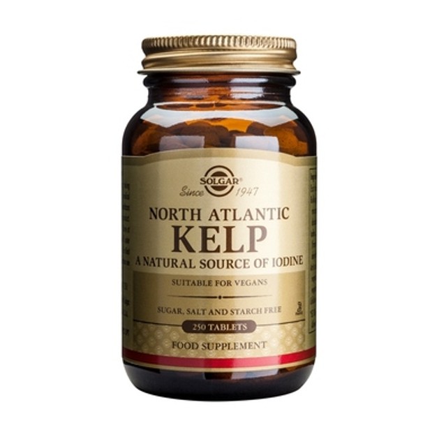 Solgar North Atlantic Kelp 200μg 250 tabs Solgar North Atlantic Kelp 200μg 250 tabs