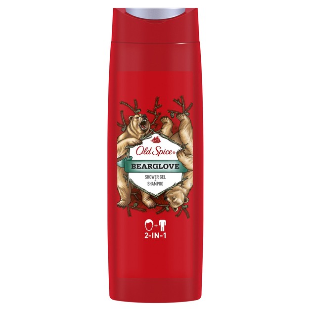 Old Spice Bearglove Shower Gel & Shampoo 2 in 1 Αφρόλουτρο & Shampoo 400ml Old Spice Bearglove Shower Gel & Shampoo 2 in 1 Αφρόλουτρο & Shampoo 400ml