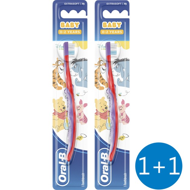 Oral-B Πακέτο Προσφοράς Stages Baby Βρεφική Οδοντόβουρτσα 4-24 Μηνών 1+1 Δώρο Oral-B Πακέτο Προσφοράς Stages Baby Βρεφική Οδοντόβουρτσα 4-24 Μηνών 1+1 Δώρο