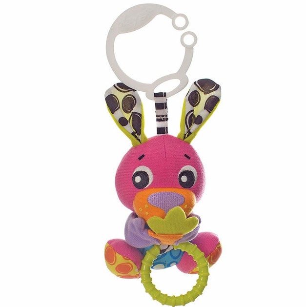 Playgro - Peek-A-Boo Wiggling Bunny- Κρεμαστό Παιχνιδάκι με Δόνηση 0m+ Playgro - Peek-A-Boo Wiggling Bunny- Κρεμαστό Παιχνιδάκι με Δόνηση 0m+