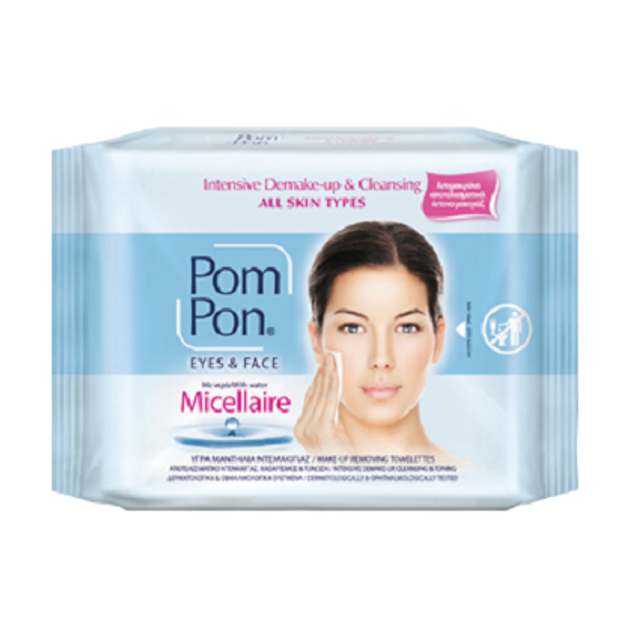 Pom Pon Micellaire Μαντηλάκια Ντεμακιγιάζ 20τμχ Pom Pon Micellaire Μαντηλάκια Ντεμακιγιάζ 20τμχ