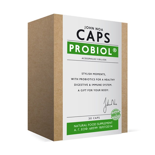 John Noa Caps Probiol Βοηθά Στη Καλή Υγεία Του Εντέρου 30 Caps John Noa Caps Probiol Βοηθά Στη Καλή Υγεία Του Εντέρου 30 Caps