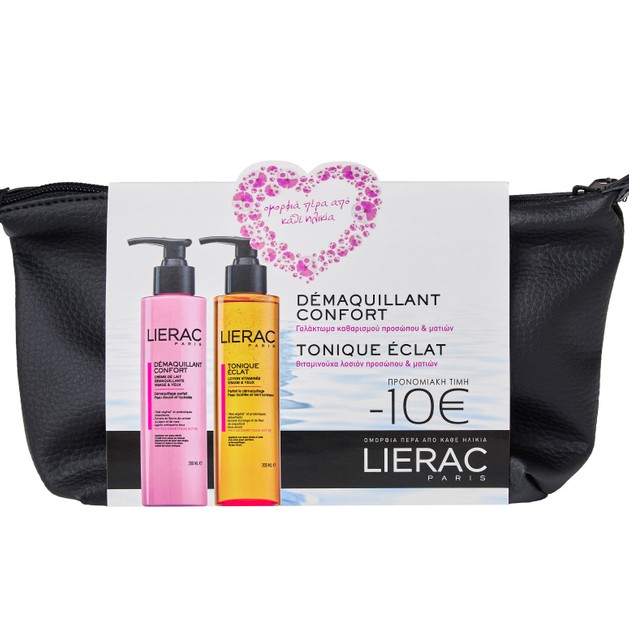 Lierac Πακέτο Προσφοράς Demaquillant Confort 200ml & Tonique Eclat 200ml Lierac Πακέτο Προσφοράς Demaquillant Confort 200ml & Tonique Eclat 200ml