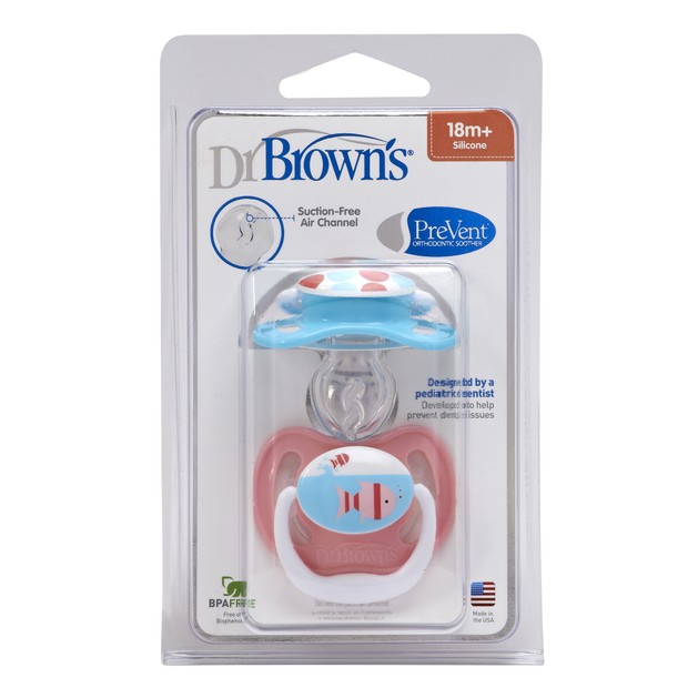 Dr. Brown\'s PreVent PV340-GB Ορθοδοντική Πιπίλα Σιλικόνης Επίπεδο 3 Για Μωρά Ηλικίας Από 18 Μηνών Και Πάνω Dr. Brown\'s PreVent PV340-GB Ορθοδοντική Πιπίλα Σιλικόνης Επίπεδο 3 Για Μωρά Ηλικίας Από 18 Μηνών Και Πάνω