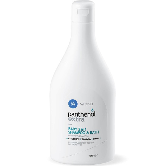 Medisei Panthenol Extra Baby 2 in 1 Shampoo & Bath 500ml Medisei Panthenol Extra Baby 2 in 1 Shampoo & Bath 500ml