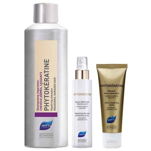Phyto Πακέτο Προσφοράς Phytokeratine Shampoo 200ml & Δώρο Spray Reparateur 30ml & Masque Ultra-Reparateur 50ml Phyto Πακέτο Προσφοράς Phytokeratine Shampoo 200ml & Δώρο Spray Reparateur 30ml & Masque Ultra-Reparateur 50ml