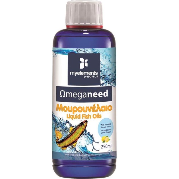 MyElements Omeganeed Μουρουνέλαιο Εξαιρετικής Ποιότητας σε Υγρή Μορφή 250ml MyElements Omeganeed Μουρουνέλαιο Εξαιρετικής Ποιότητας σε Υγρή Μορφή 250ml