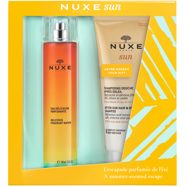 Nuxe Sun Eau De Toilette Μαγευτικό Άρωμα 100ml & Δωρο Sun Shampooing Douche Σαμπουάν Αφρόλουτρο για Μετά τον Ήλιο 200ml Nuxe Sun Eau De Toilette Μαγευτικό Άρωμα 100ml & Δωρο Sun Shampooing Douche Σαμπουάν Αφρόλουτρο για Μετά τον Ήλιο 200ml